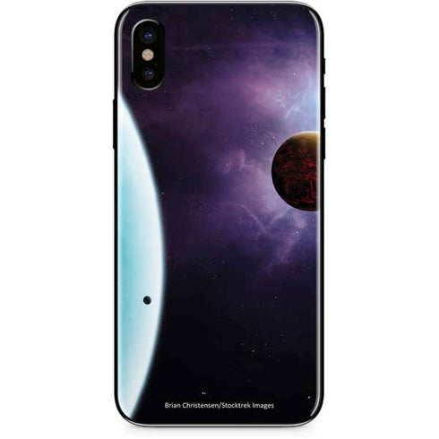 StockTrek Two Planets Born from the Same Star iPhone XS Skin