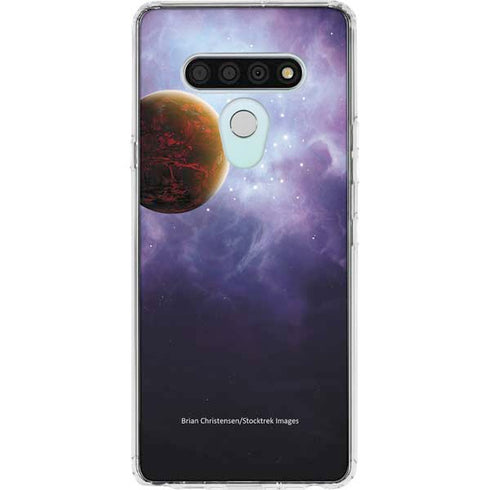 StockTrek Two Planets Born from the Same Star LG Stylo 6 Clear Case