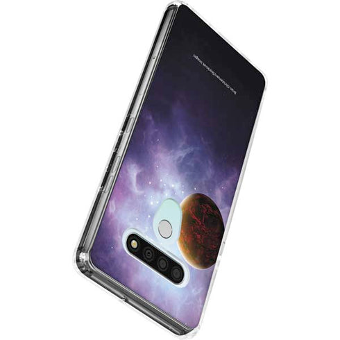 StockTrek Two Planets Born from the Same Star LG Stylo 6 Clear Case