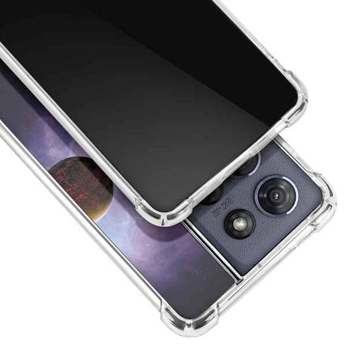 StockTrek Two Planets Born from the Same Star Moto G Power 5G (2025) Clear Case