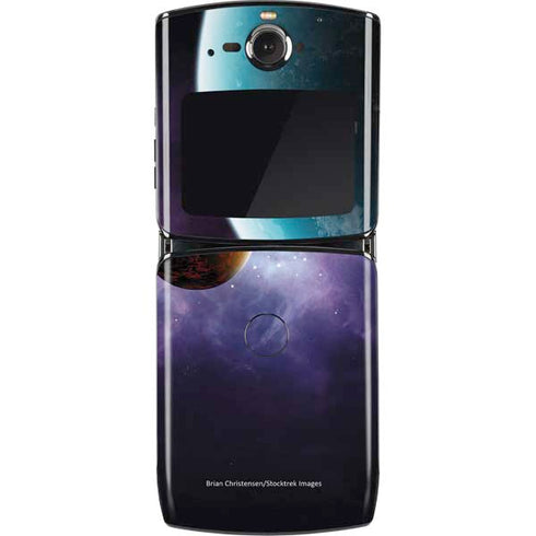 StockTrek Two Planets Born from the Same Star Motorola RAZR Skin
