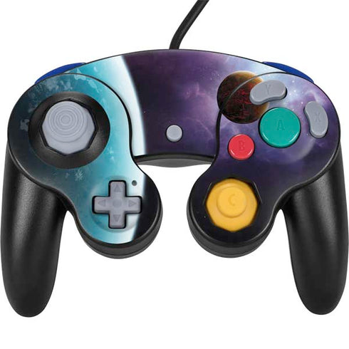 StockTrek Two Planets Born from the Same Star Nintendo GameCube Controller Skin