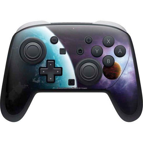StockTrek Two Planets Born from the Same Star Nintendo Switch 2 (2025) Pro Controller Skin