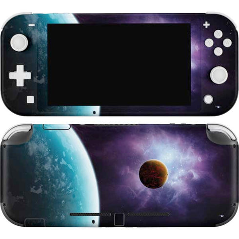 StockTrek Two Planets Born from the Same Star Nintendo Switch Lite Skin
