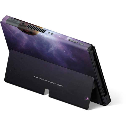 StockTrek Two Planets Born from the Same Star Nintendo Switch OLED (2021) Skin