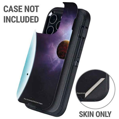 StockTrek Two Planets Born from the Same Star Otterbox Defender iPhone Skin