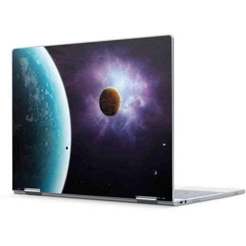 StockTrek Two Planets Born from the Same Star Pixelbook Skin