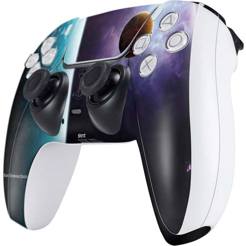 StockTrek Two Planets Born from the Same Star PS5 Controller Skin