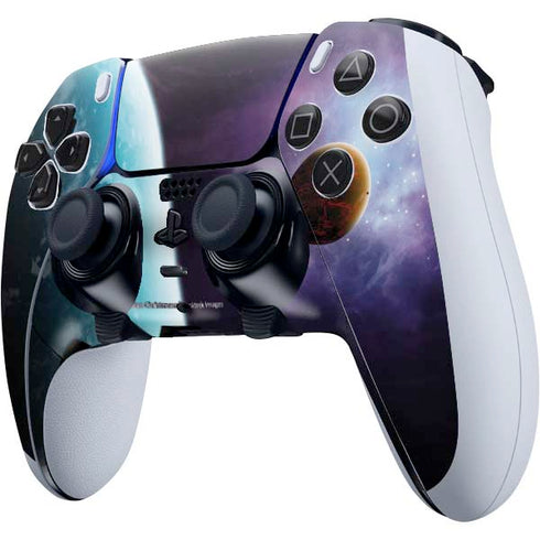 StockTrek Two Planets Born from the Same Star PS5 DualSense Edge Pro Controller Skin