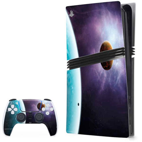 StockTrek Two Planets Born from the Same Star PS5 Pro Bundle Skin