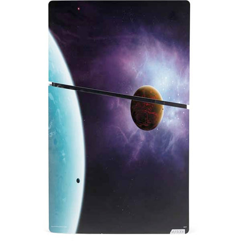 StockTrek Two Planets Born from the Same Star PS5 Slim Digital Edition Console Skin