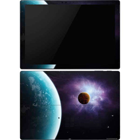 StockTrek Two Planets Born from the Same Star Surface Pro 6 Skin