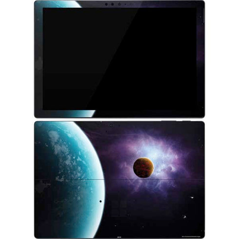 StockTrek Two Planets Born from the Same Star Surface Pro 7 Skin