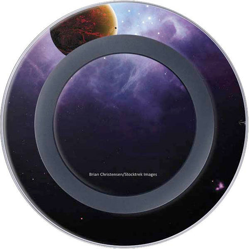 StockTrek Two Planets Born from the Same Star Wireless Charger Skin