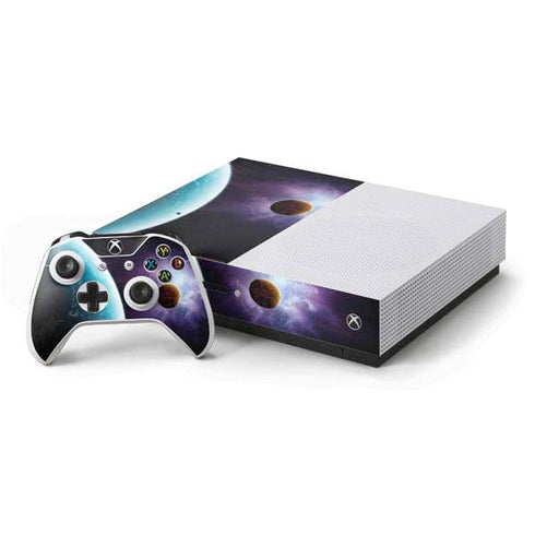 StockTrek Two Planets Born from the Same Star Xbox One S Console and Controller Bundle Skin
