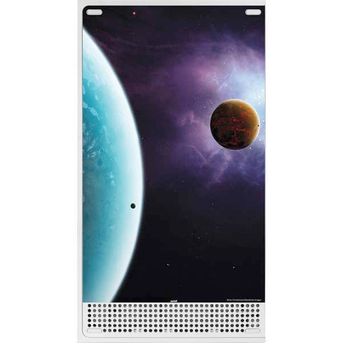 StockTrek Two Planets Born from the Same Star Xbox Series S Console Skin