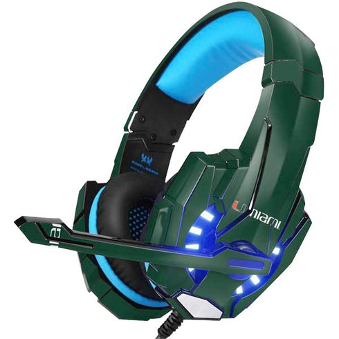 University of Miami Horizontal Mark on Green BENGOO G9000 Skin
