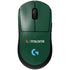 University of Miami Horizontal Mark on Green G Pro Wireless Gaming Mouse Skin