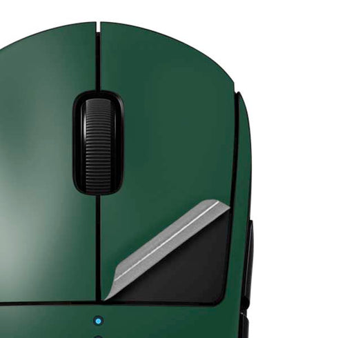 University of Miami Horizontal Mark on Green G Pro Wireless Gaming Mouse Skin