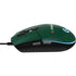 University of Miami Horizontal Mark on Green G203 Prodigy RGB Wired Gaming Mouse Skin