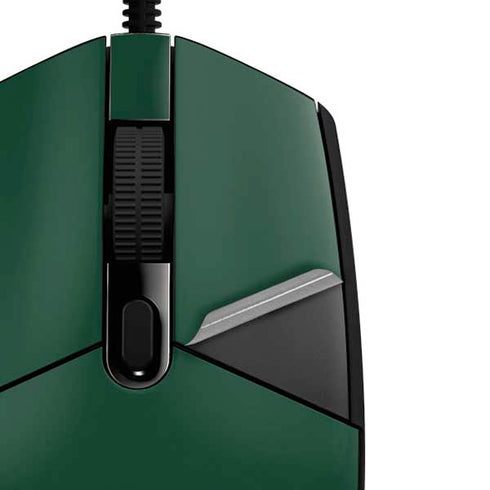 University of Miami Horizontal Mark on Green G203 Prodigy RGB Wired Gaming Mouse Skin