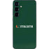 University of Miami Horizontal Mark on Green Galaxy A16 5G Skin