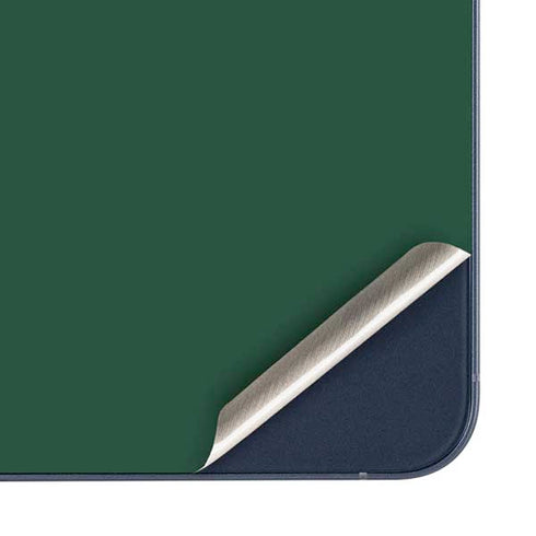 University of Miami Horizontal Mark on Green Galaxy A35 5G Skin
