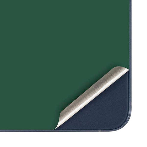 University of Miami Horizontal Mark on Green Galaxy A36 5G Skin