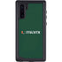 University of Miami Horizontal Mark on Green Galaxy Cases