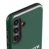 University of Miami Horizontal Mark on Green Galaxy S25 Impact Case