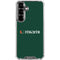 University of Miami Horizontal Mark on Green Galaxy S26 Clear Case