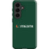 University of Miami Horizontal Mark on Green Galaxy S26 Impact Case