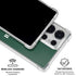 University of Miami Horizontal Mark on Green Galaxy S26 Ultra Clear Case