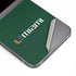 University of Miami Horizontal Mark on Green Galaxy Z Flip6 Skin