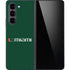 University of Miami Horizontal Mark on Green Galaxy Z Fold5 5G Skin