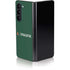 University of Miami Horizontal Mark on Green Galaxy Z Fold5 5G Skin