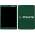 University of Miami Horizontal Mark on Green iPad Skins