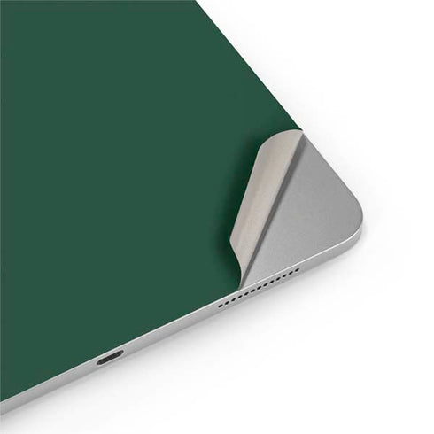 University of Miami Horizontal Mark on Green iPad Pro 13in M4 (2024) Skin