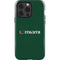 University of Miami Horizontal Mark on Green iPhone 15 Pro Impact Case