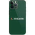 University of Miami Horizontal Mark on Green iPhone 15 Pro Max Skin
