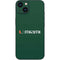 University of Miami Horizontal Mark on Green iPhone 15 Skin