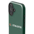 University of Miami Horizontal Mark on Green iPhone 16 Impact Case