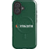 University of Miami Horizontal Mark on Green iPhone 16 Plus Magsafe Impact Case