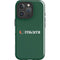 University of Miami Horizontal Mark on Green iPhone 16 Pro Impact Case