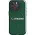 University of Miami Horizontal Mark on Green iPhone 16 Pro Magsafe Impact Case