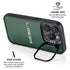 University of Miami Horizontal Mark on Green iPhone 16 Pro Max Kickstand Case