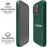 University of Miami Horizontal Mark on Green iPhone 16 Pro Max Magsafe Impact Case
