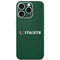 University of Miami Horizontal Mark on Green iPhone 16 Pro Skin