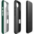 University of Miami Horizontal Mark on Green iPhone 16e Impact Case