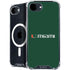 University of Miami Horizontal Mark on Green iPhone 16e MagSafe Case